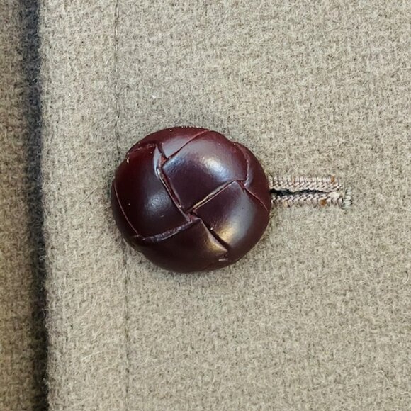 J. Press X Cardinal of Canada Wool MeltonTopcoat Overcoat Double Breasted 46L - Picture 4 of 13